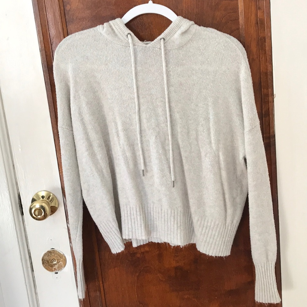 Multi color cropped hoodie
